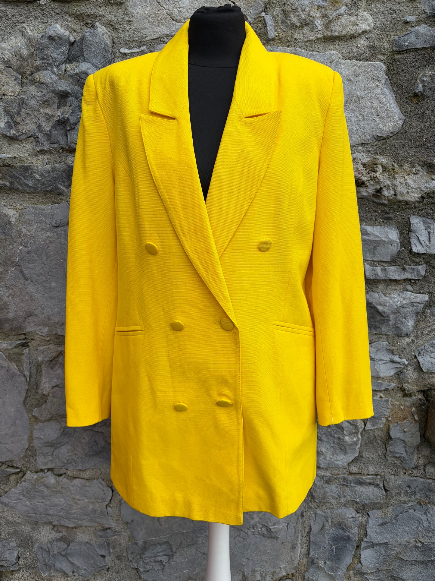 80s yellow jacket uk 12