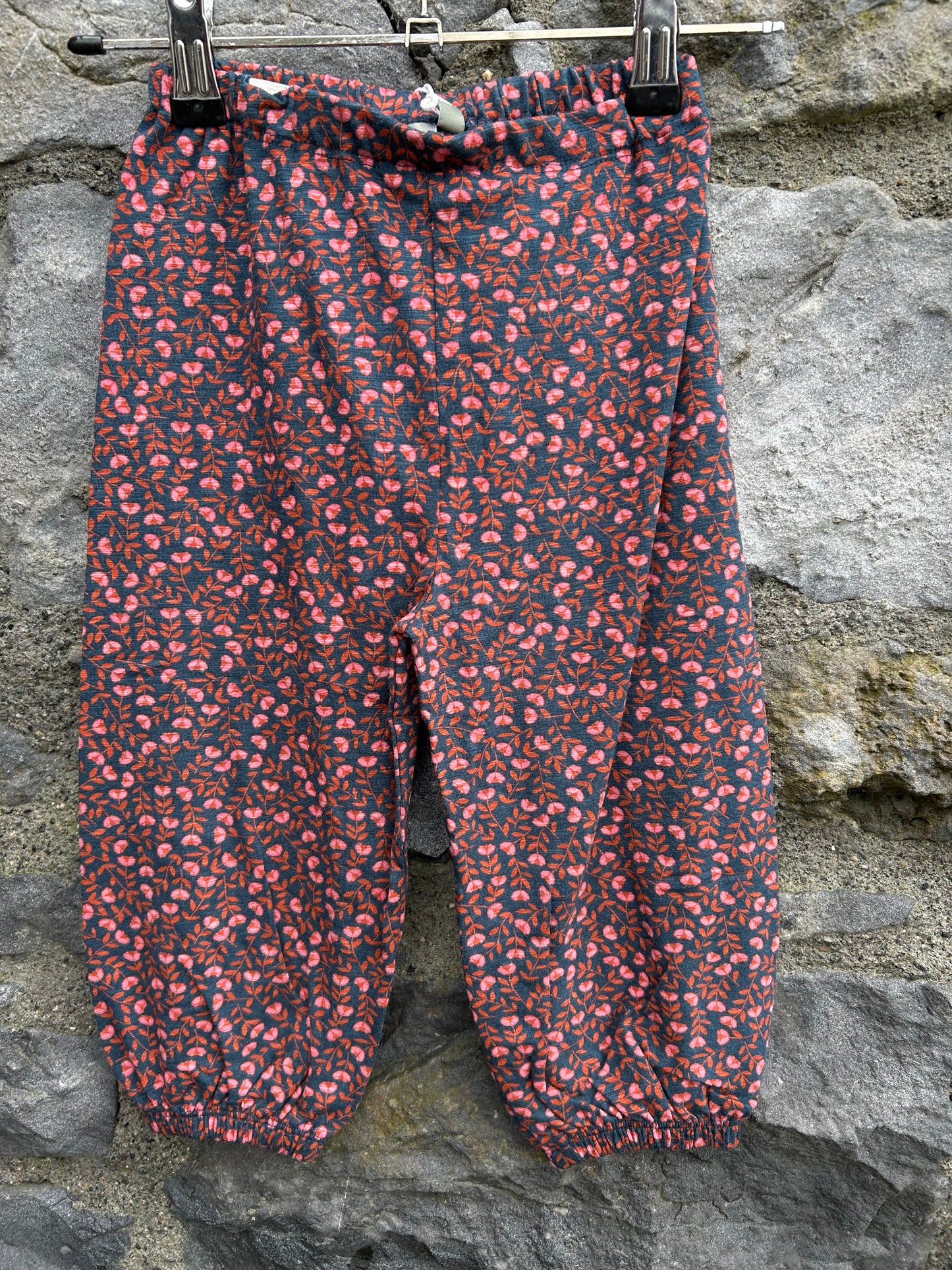 Pink flowers baggy pants  18m (86cm)