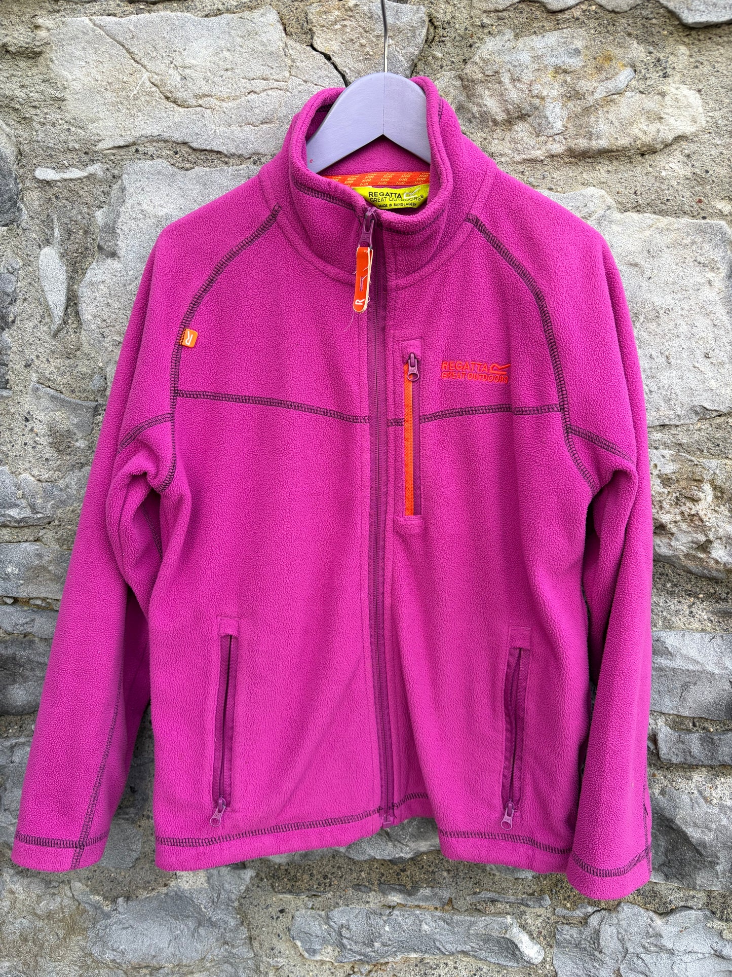 Pink thick fleece  9-10y (134-140cm)