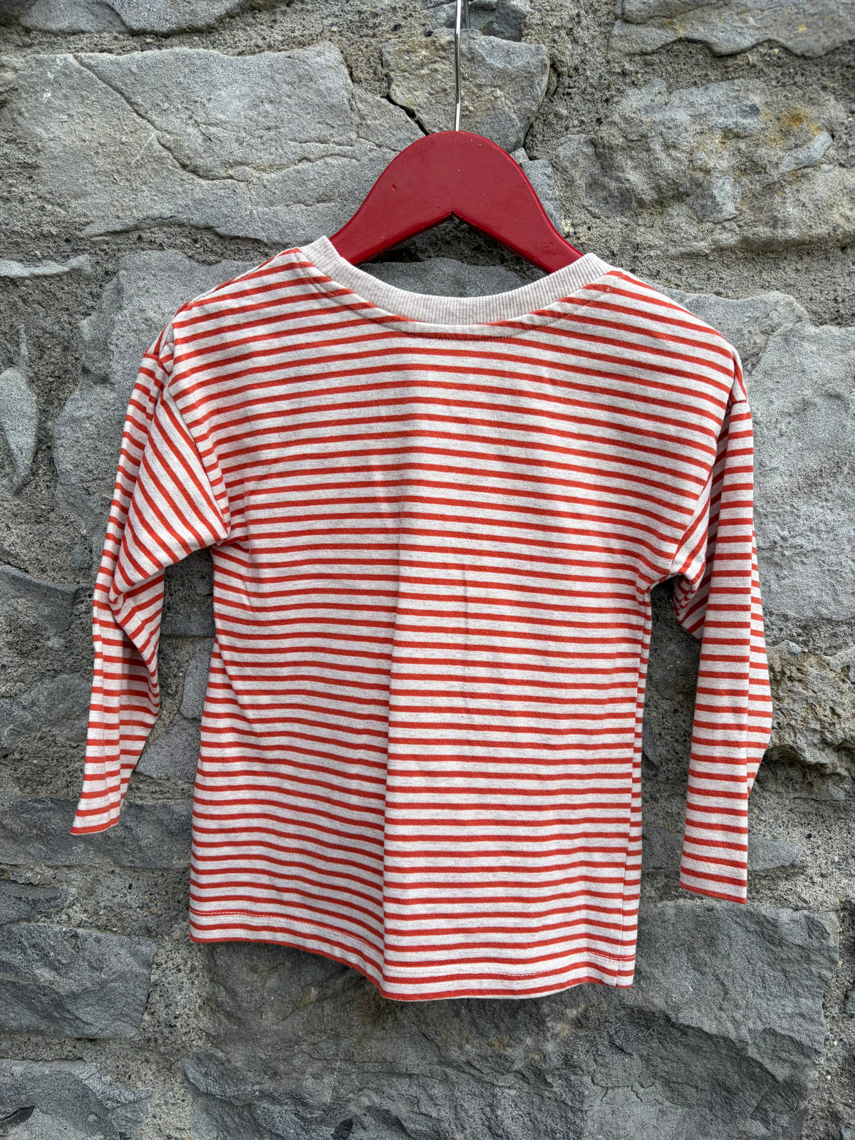 Halloween stripy top  2-3y (92-98cm)