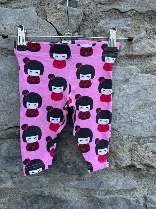 Japanese pink leggings 3m (62cm)
