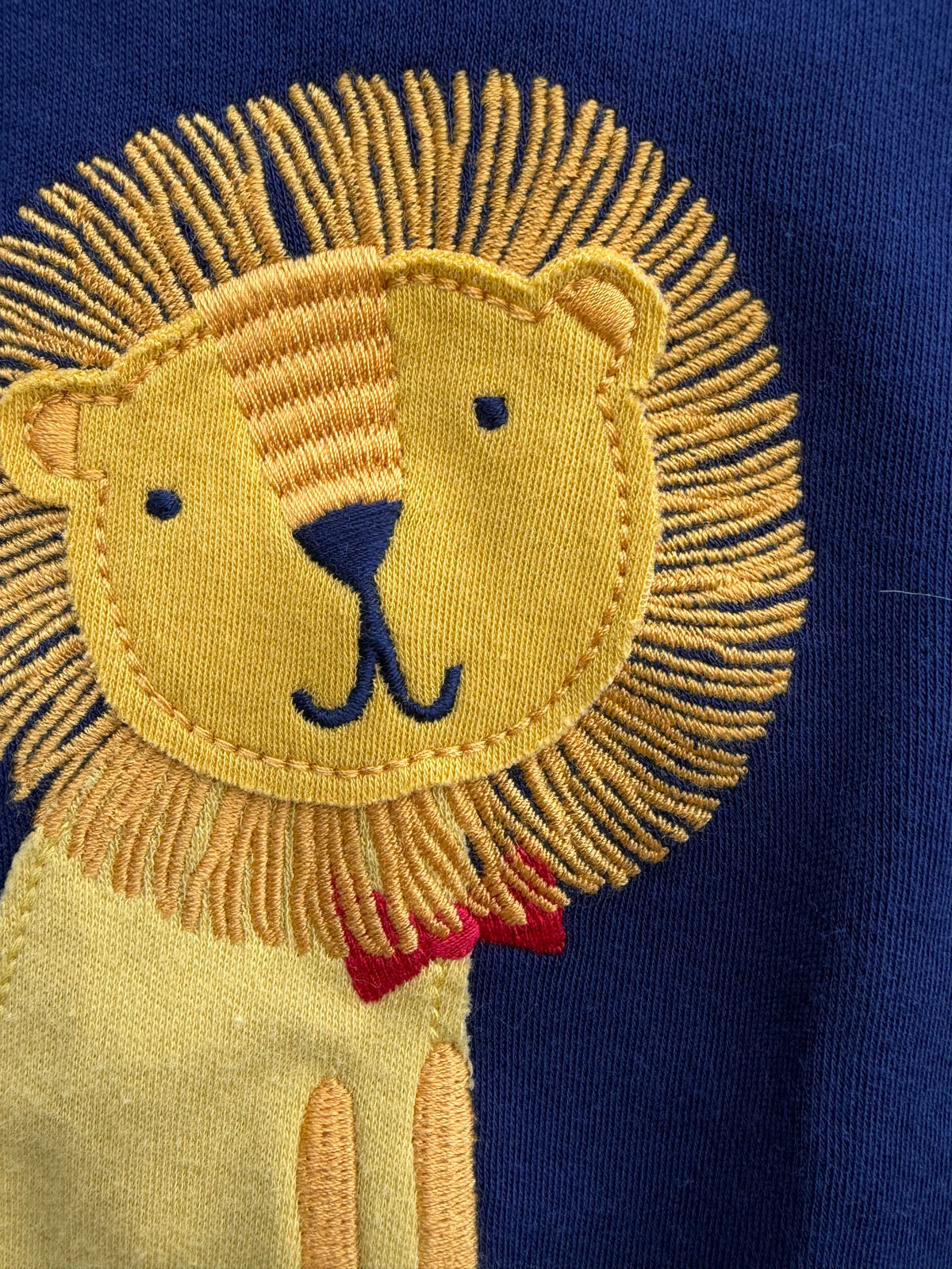 Lion navy top 6-9m (68-74cm)