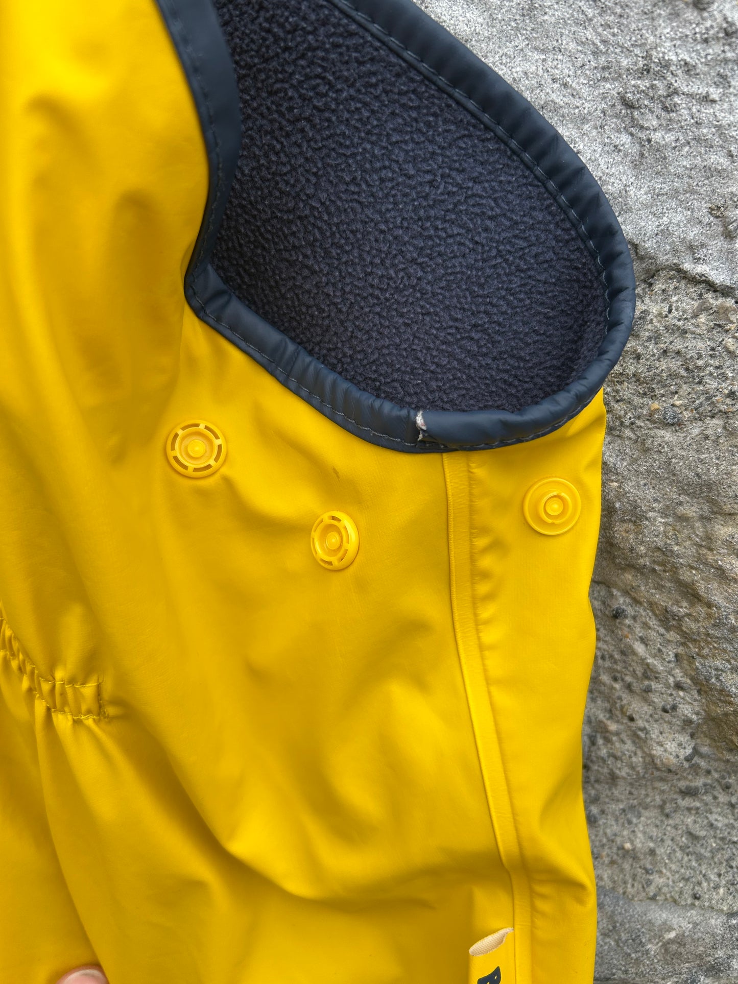 Yellow waterproof pants  3-4y (98-104cm)