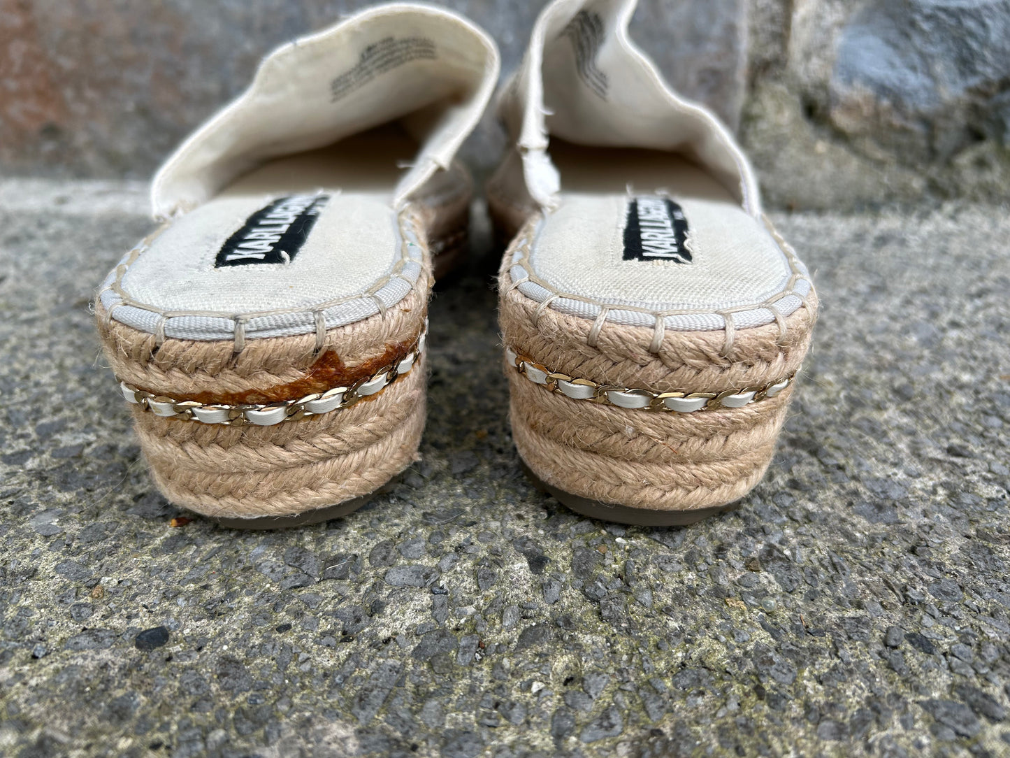 White sandals  uk 5 (eu 38.5)