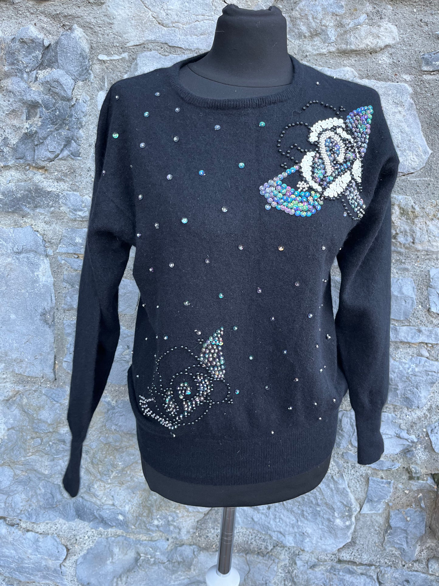 90s sequins jumper uk 8-10