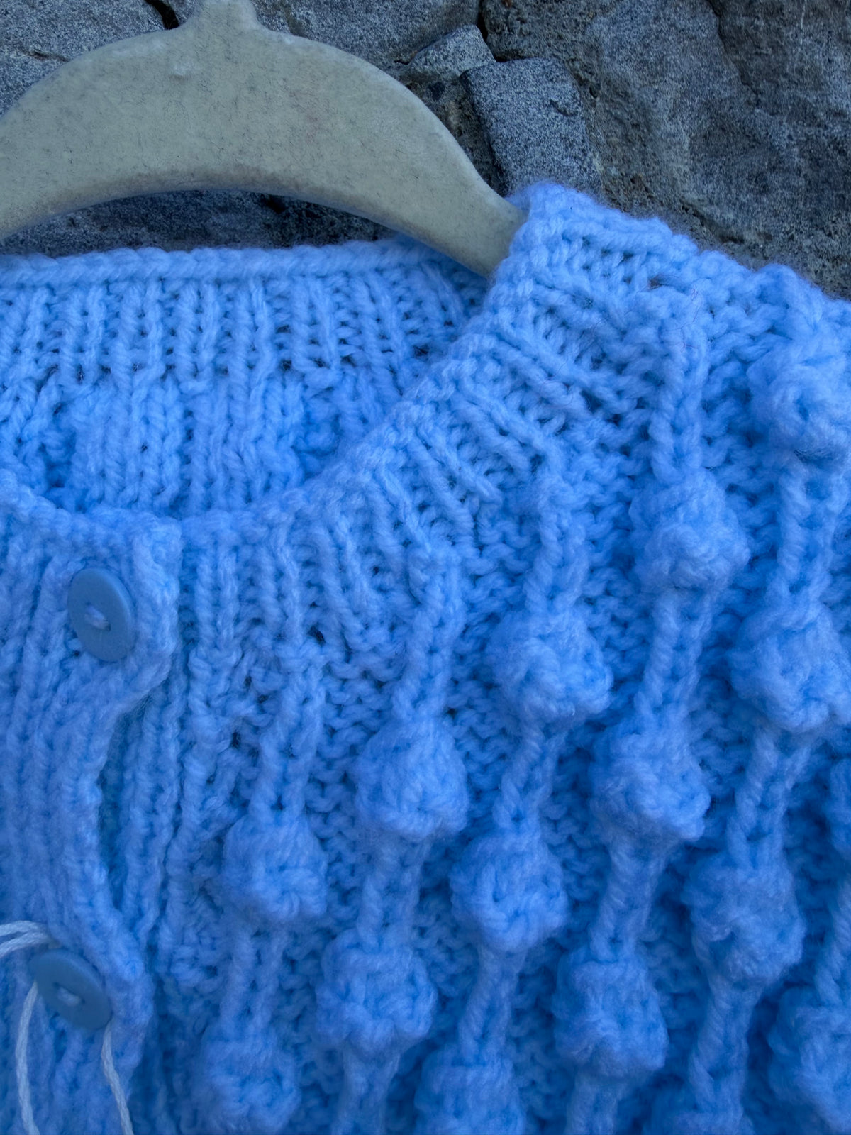 Blue cardigan  6-9m (68-74cm)