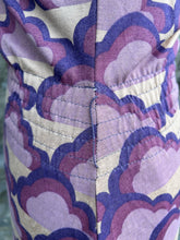 Load image into Gallery viewer, Purple clouds dress uk 6-8
