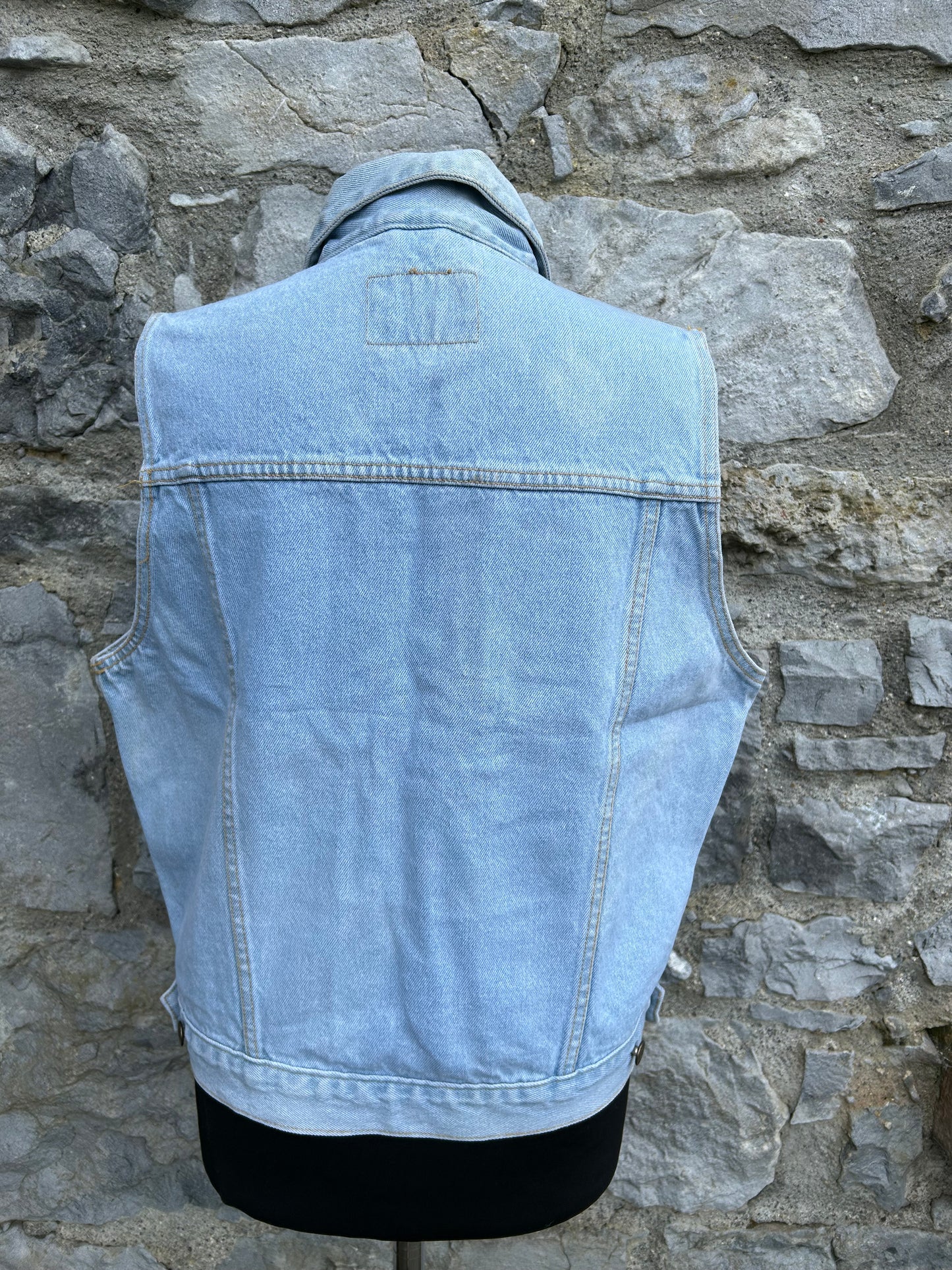 90s denim gilet uk 12