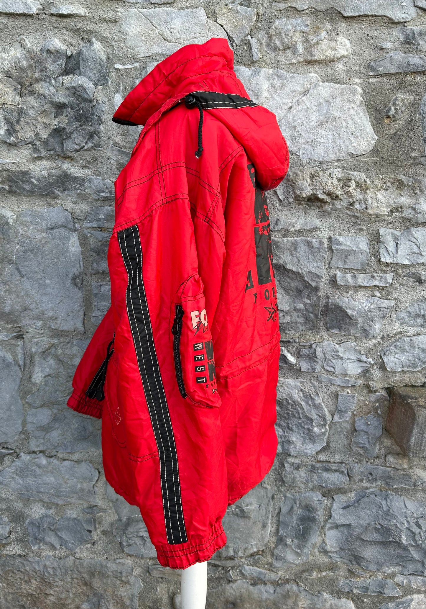 80s red jacket Medium