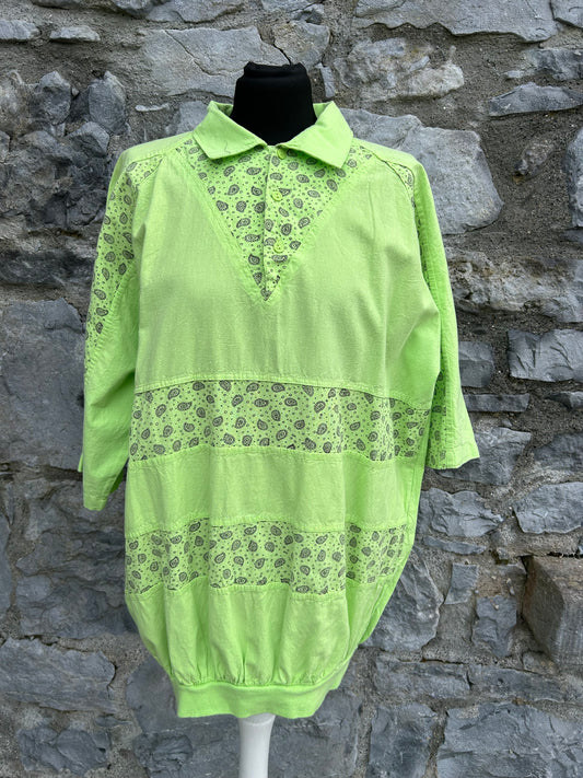 80s lime top Medium