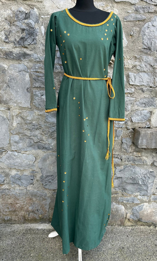 Dark green maxi dress uk 8-10