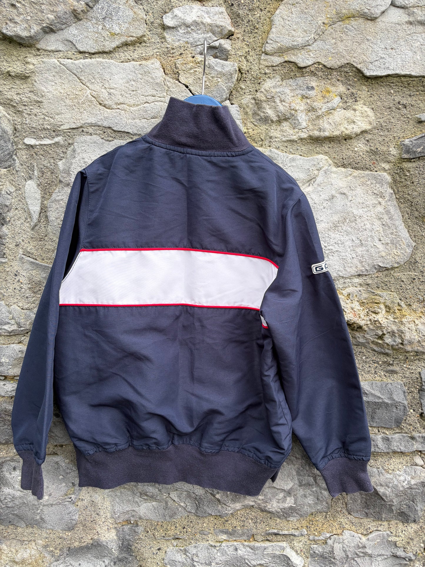 Y2K navy sport jacket  7-8y (122-128cm)