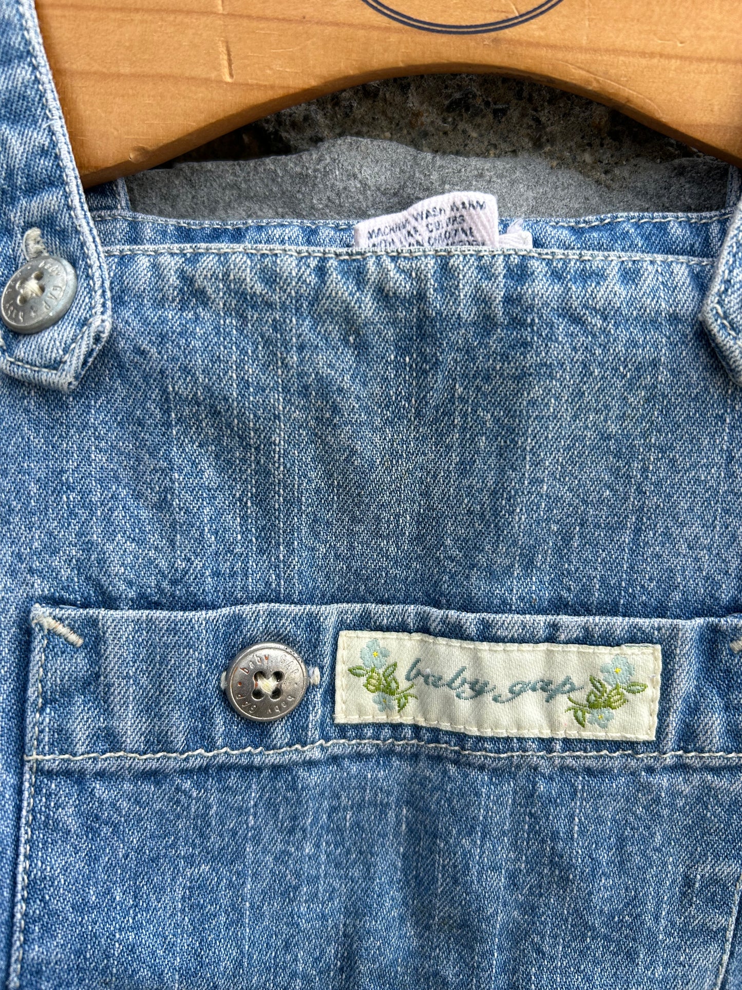 Y2K denim pinafore   3-6m (62-68cm)
