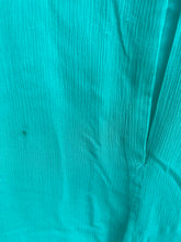 Load image into Gallery viewer, 70s green dress uk 4
