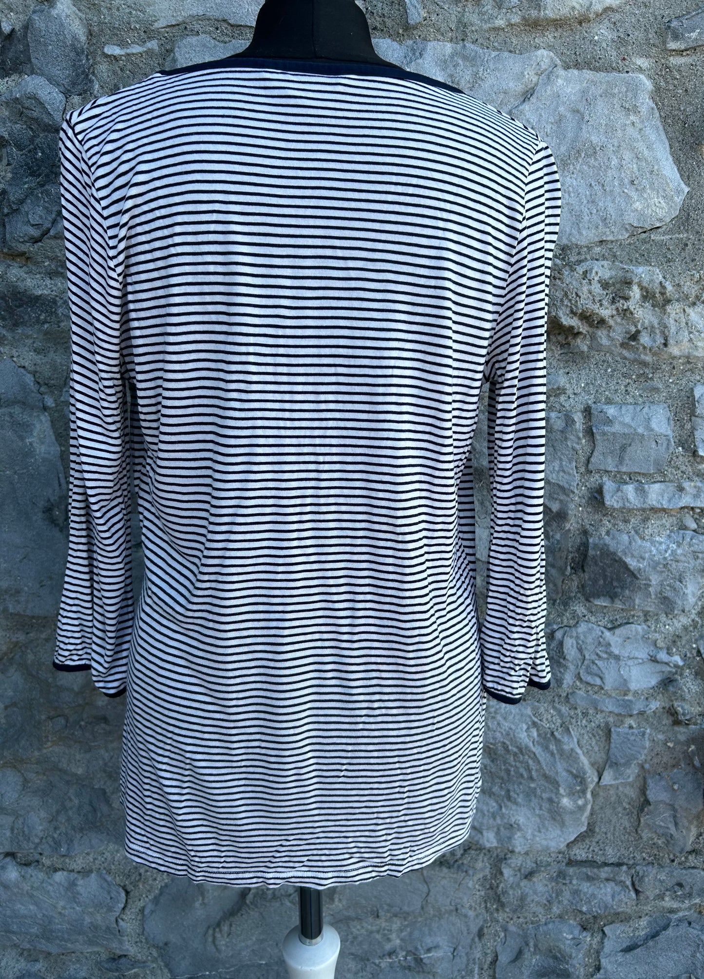 Stripy top uk 14