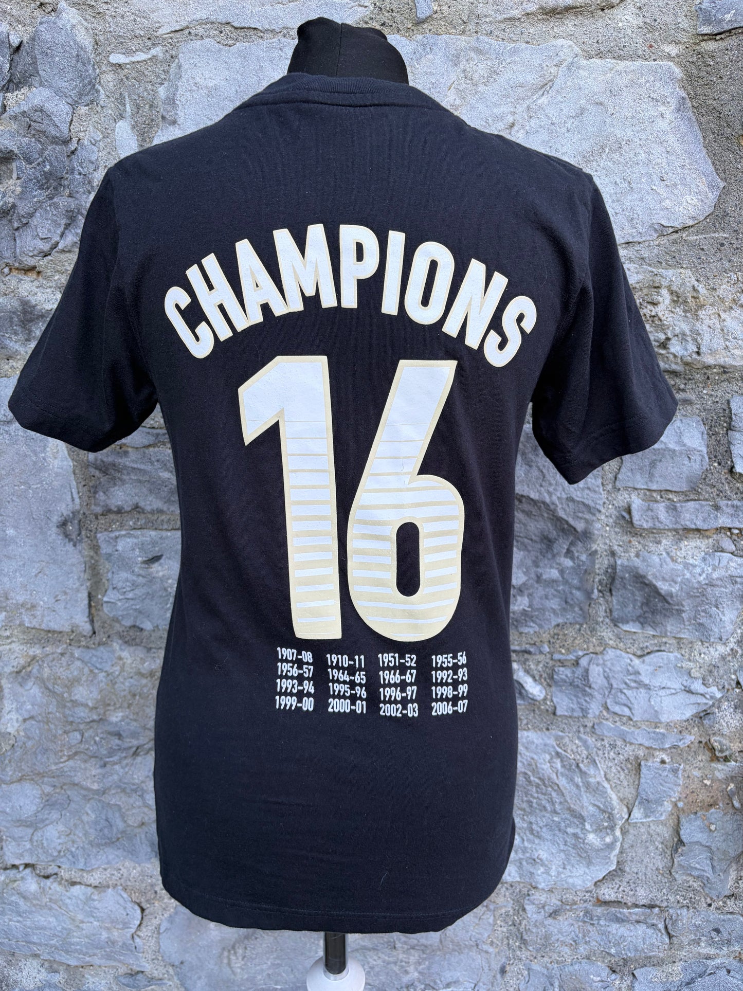 Champions black t-shirt XS