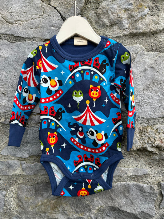 Fairground blue vest  3-6m (62-68cm)