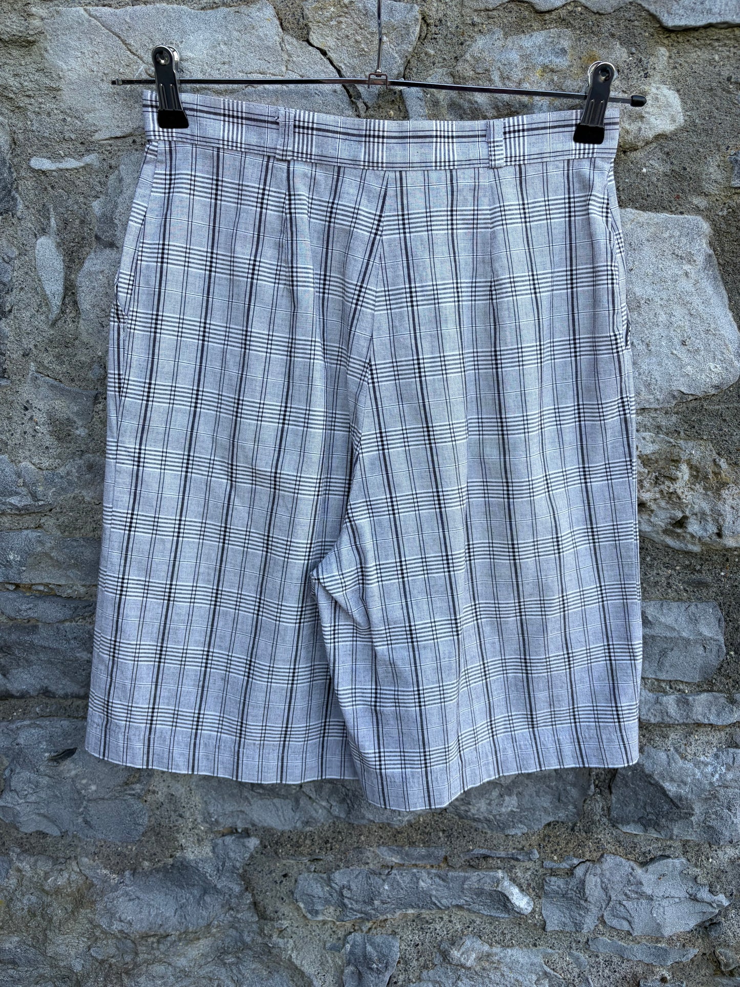 90s check shorts uk 10