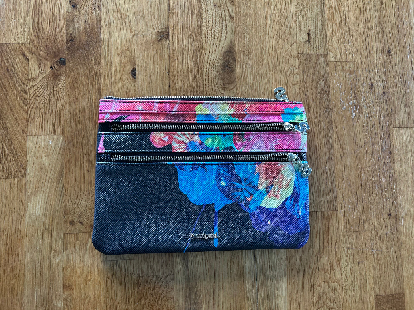 Floral abstract purse