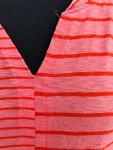 Load image into Gallery viewer, Orange stripy top uk 14
