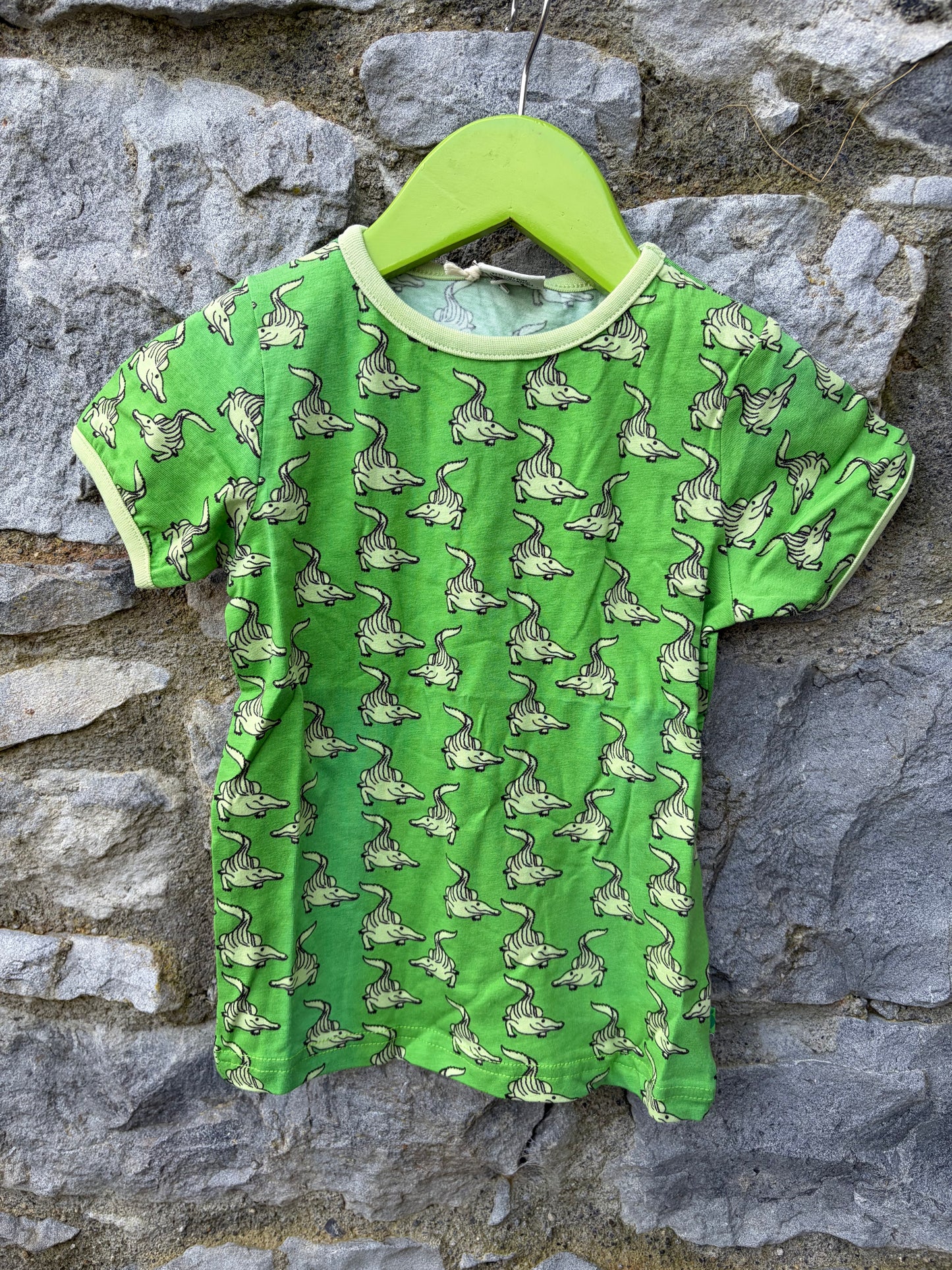 Lizards green T-shirt 3-4y (98-104cm)