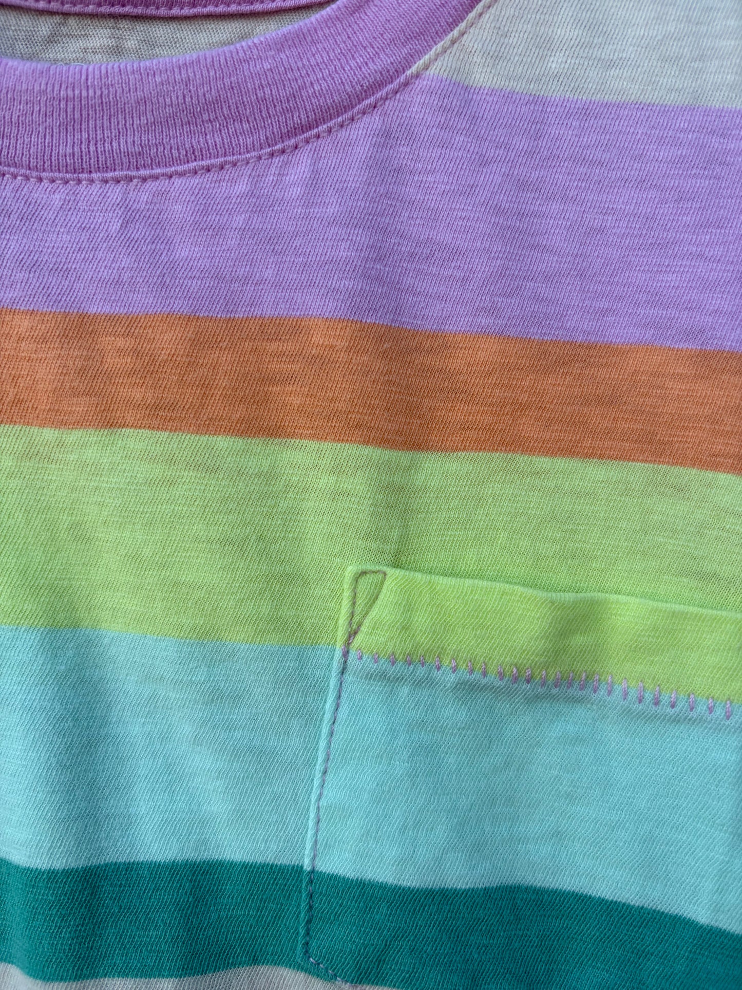 Colourful stripes T-shirt 9-10y (134-140cm)
