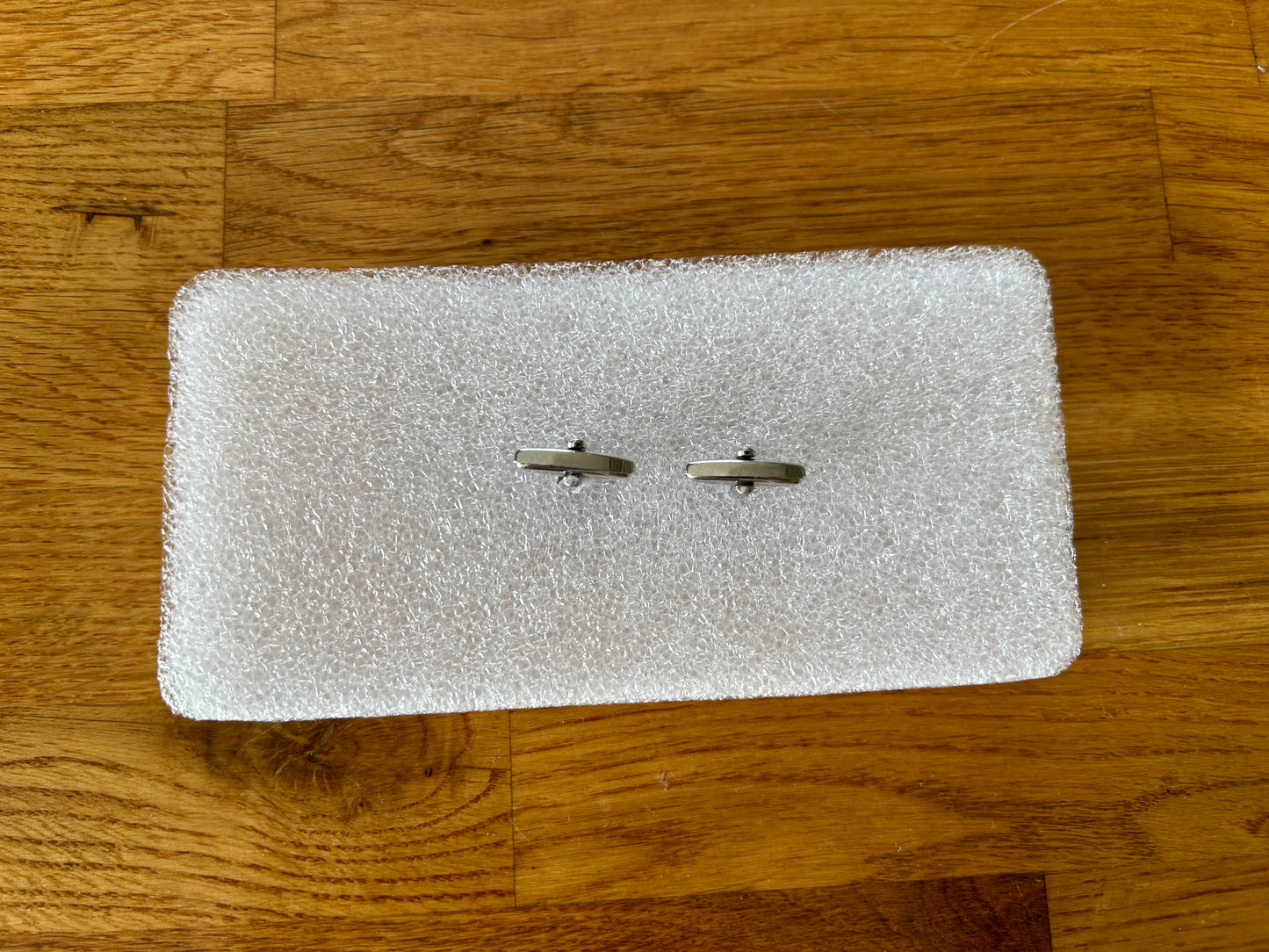 Heart cufflinks