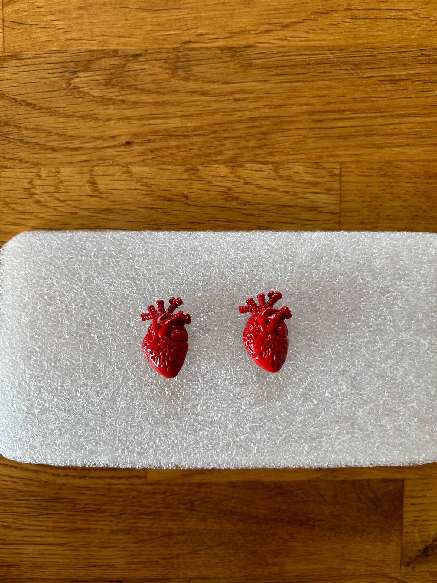 Heart cufflinks