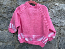 Load image into Gallery viewer, Pink cardigan  3-4y (98-104cm)
