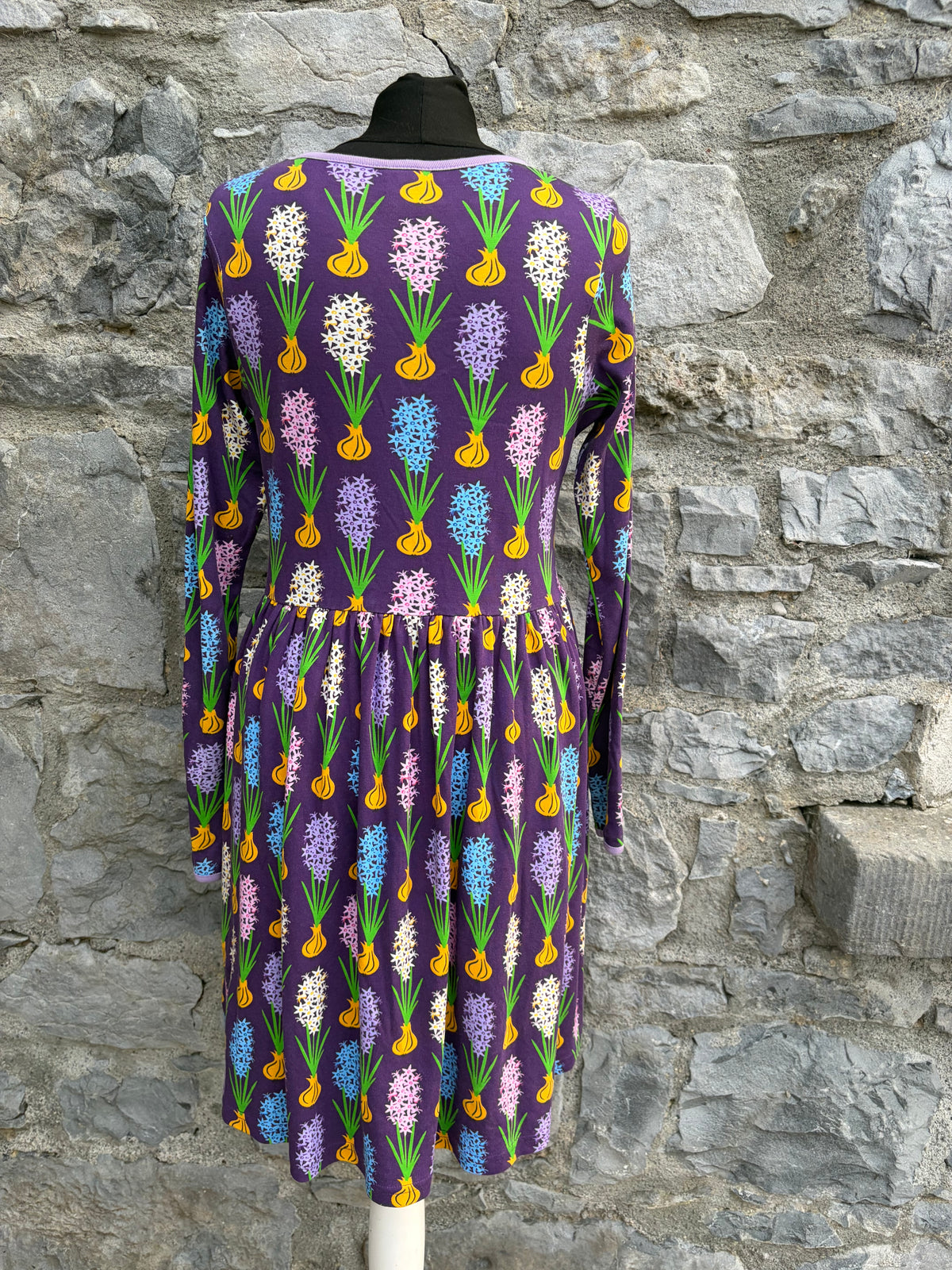 Dark purple hyacinth dress uk 10