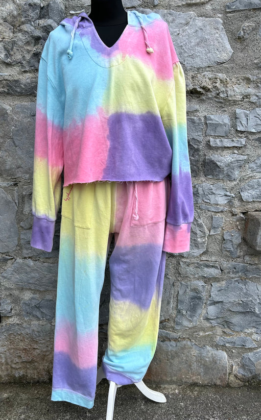 Rainbow tie dye tracksuit 10-12