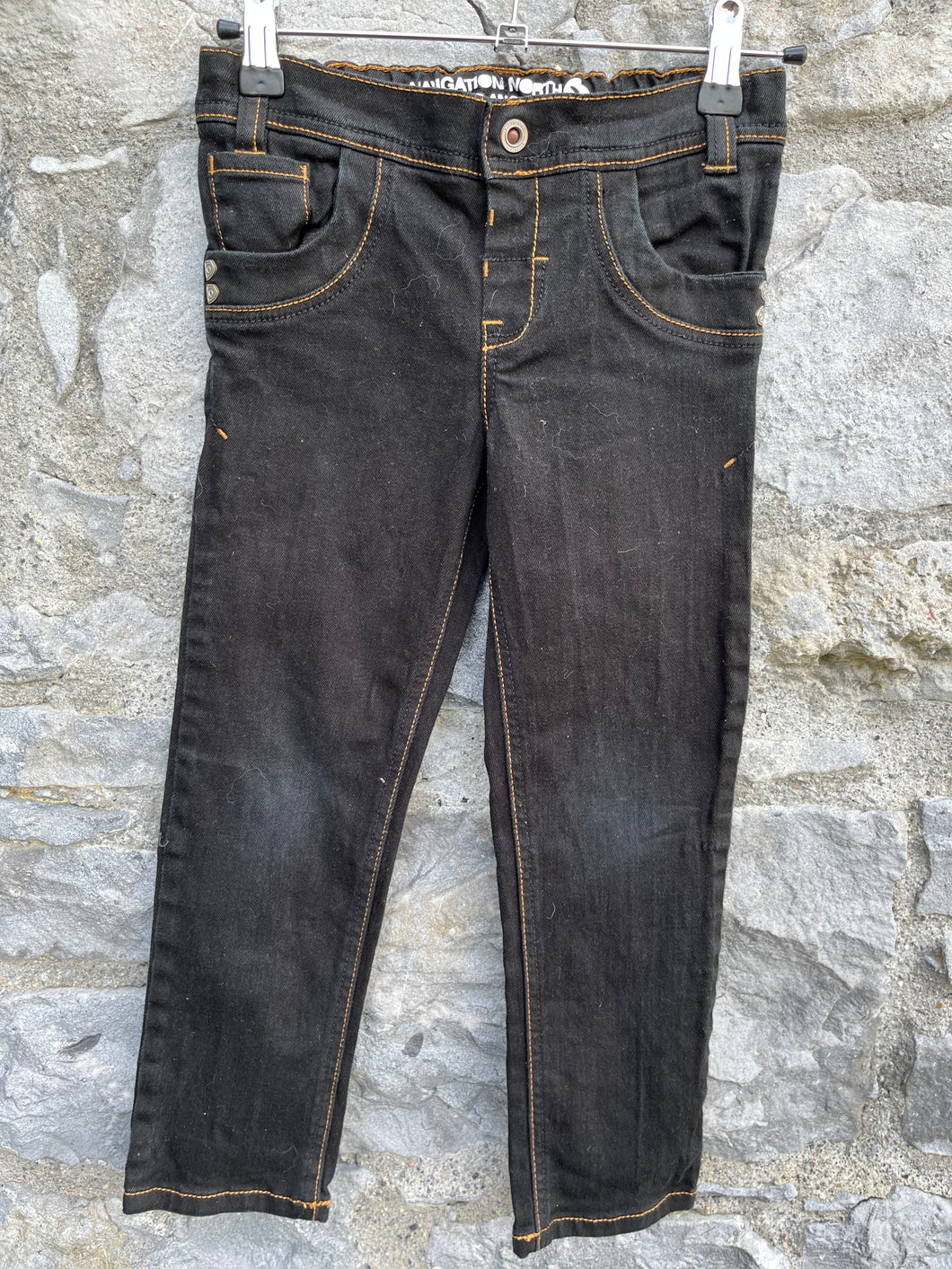 Black jeans  5-6y (110-116cm)