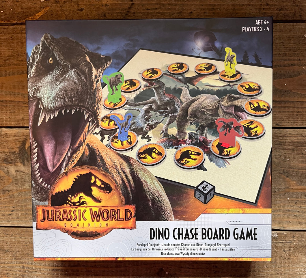 Dino chase board game