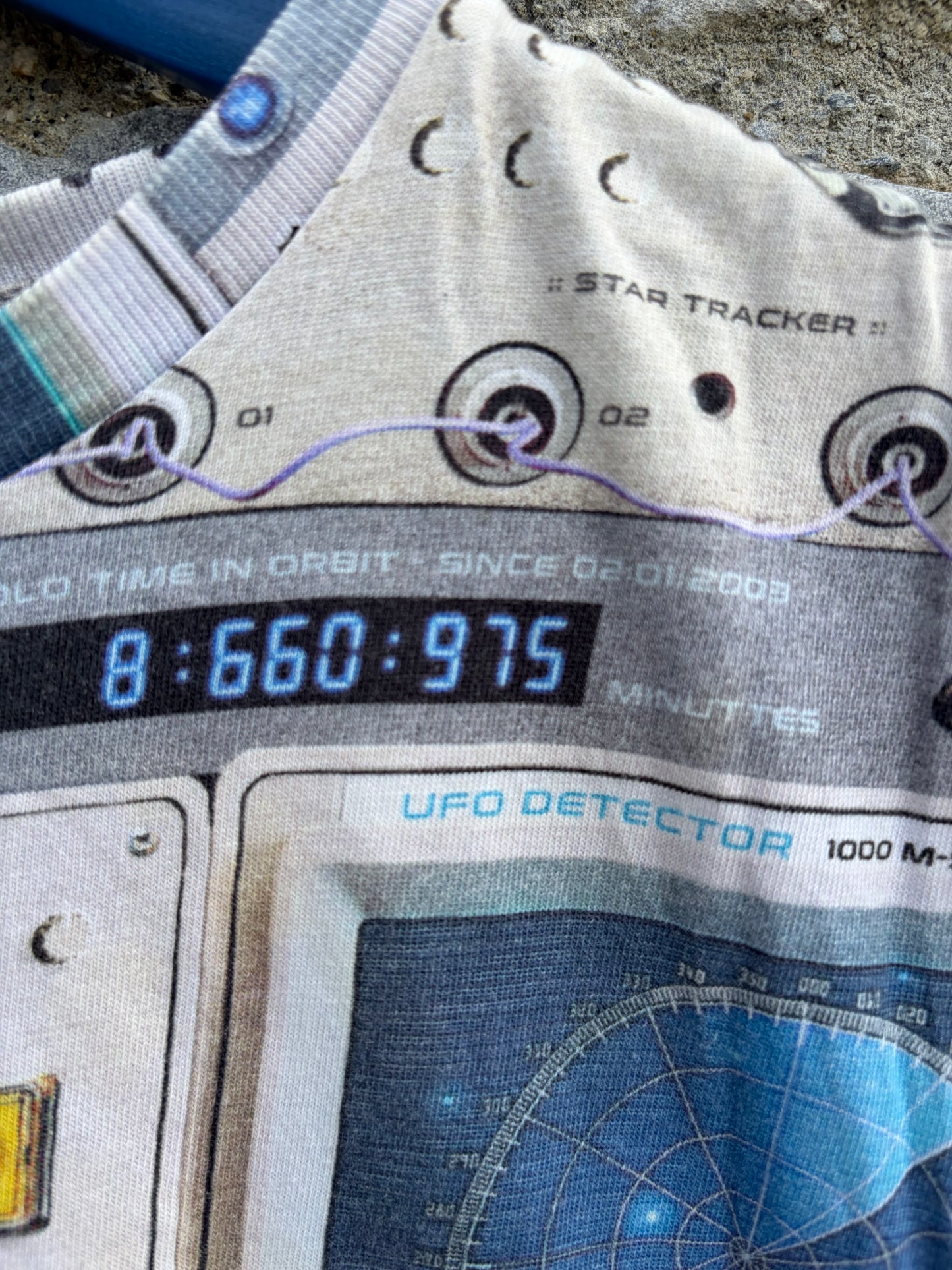 Raymont Space Navigation t-shirt  6y (116cm)