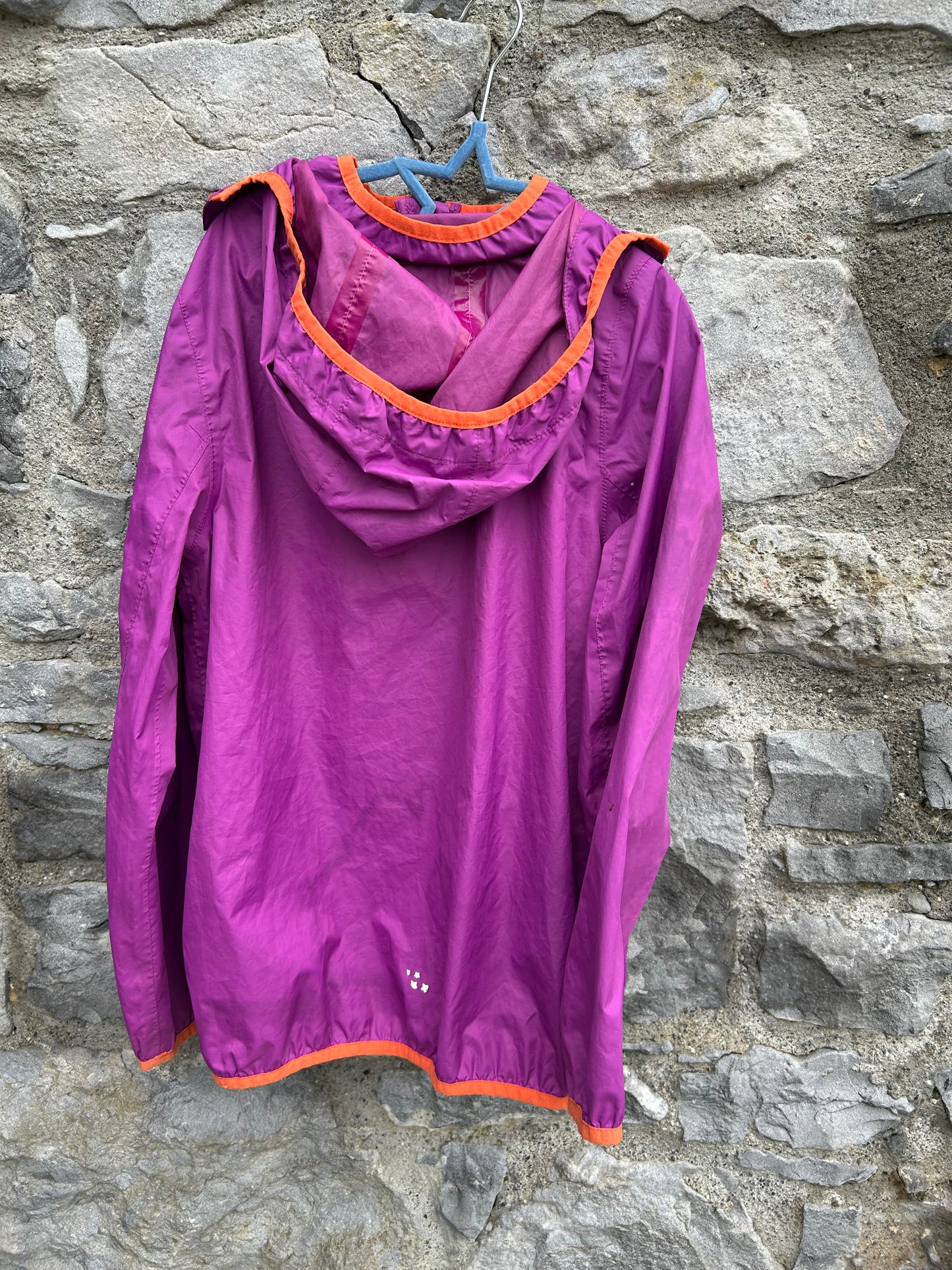 Purple rain jacket  10-11y (140-146cm)
