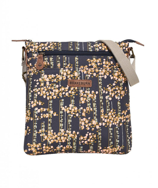 Navy abstract crossbody bag