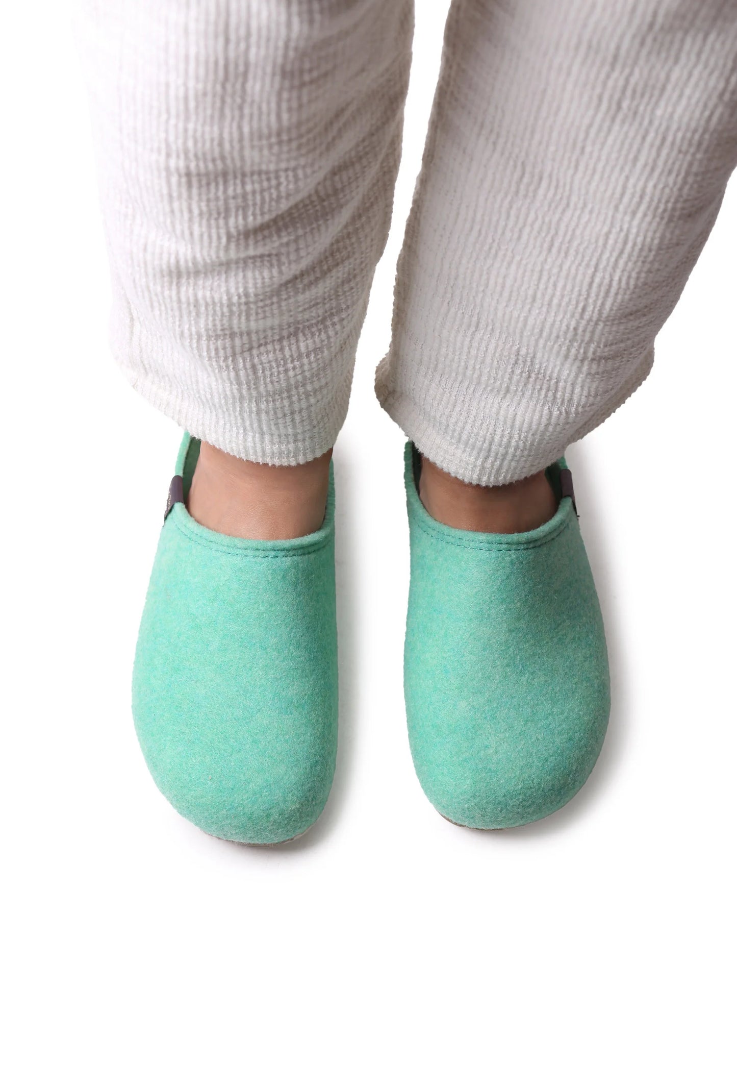 Green slippers  uk 5 (eu 38)