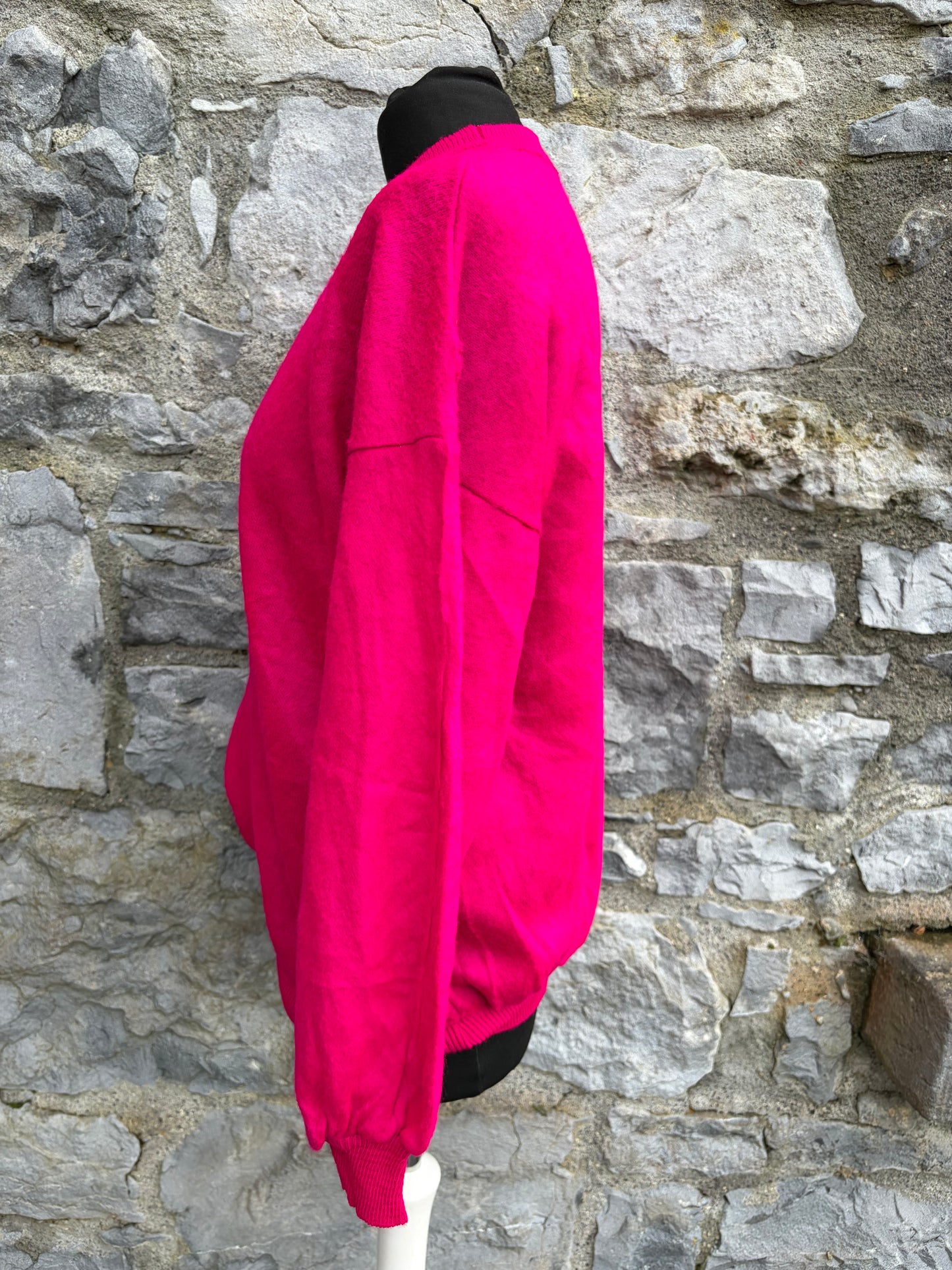 80s pink jumper uk 12-14