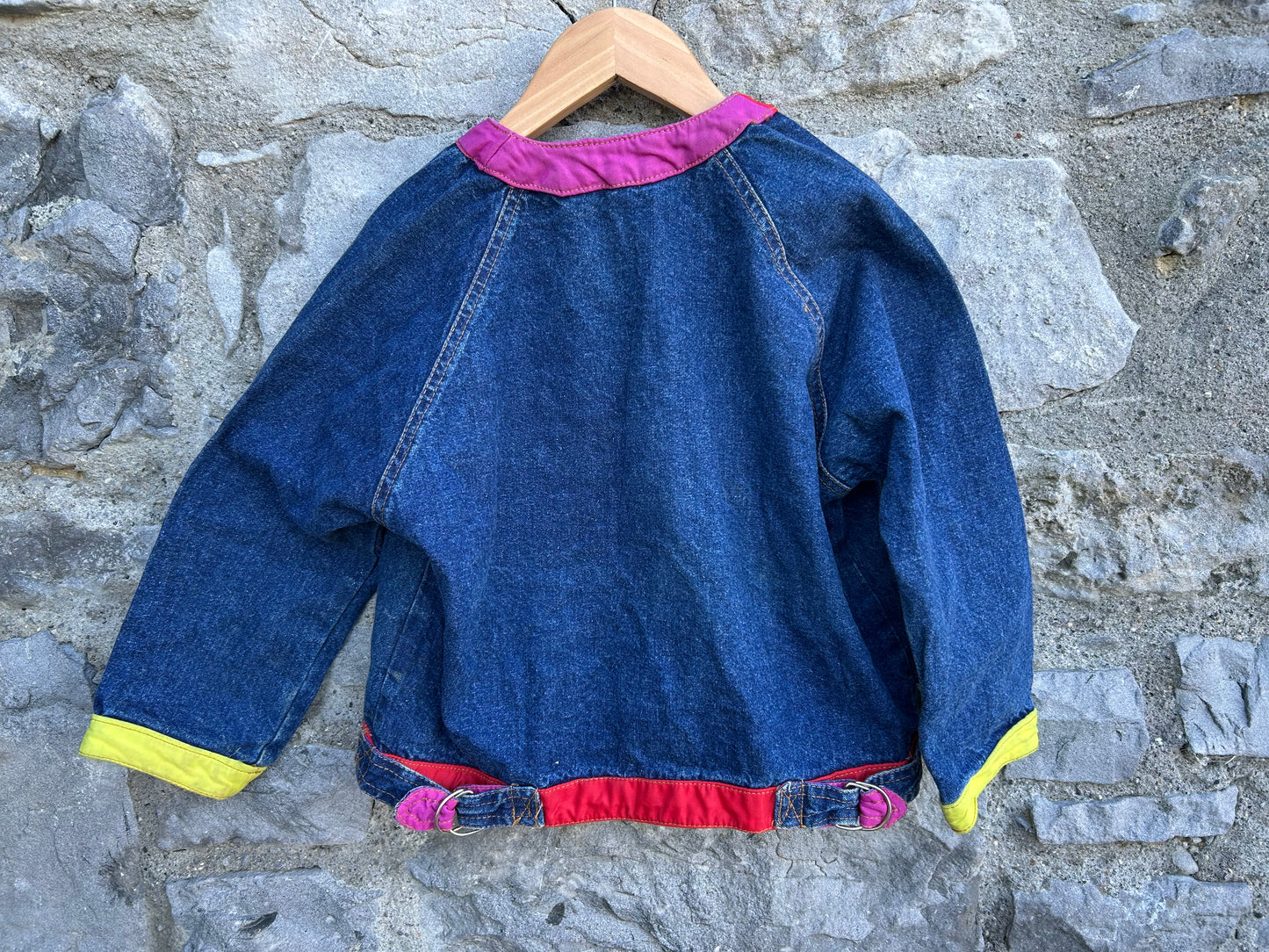 80s denim jacket  5-6y (110-116cm)