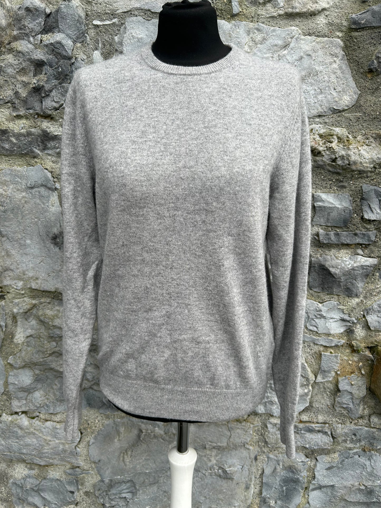 Grey cashmere jumper Small men