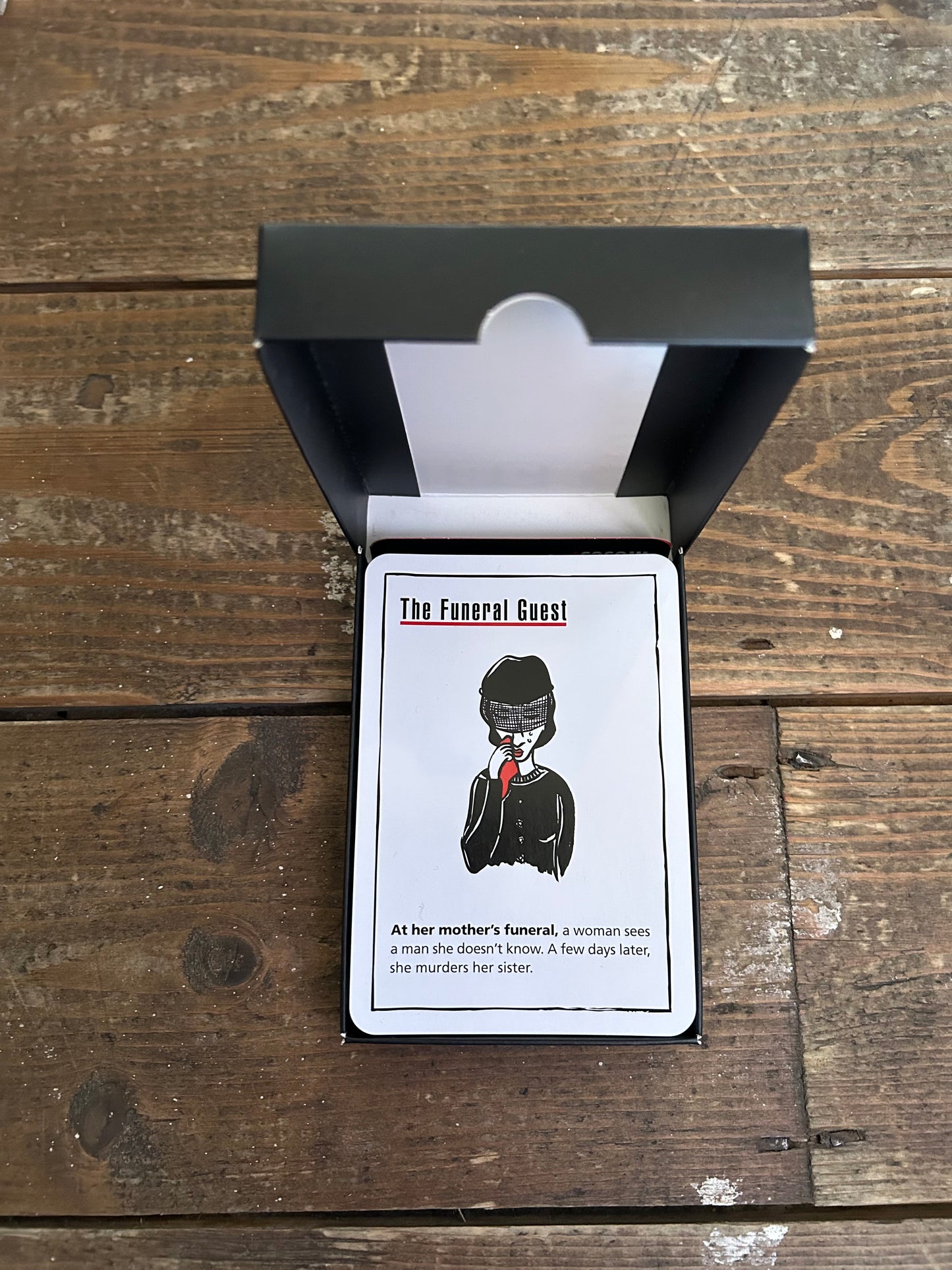 Mysteries stories card