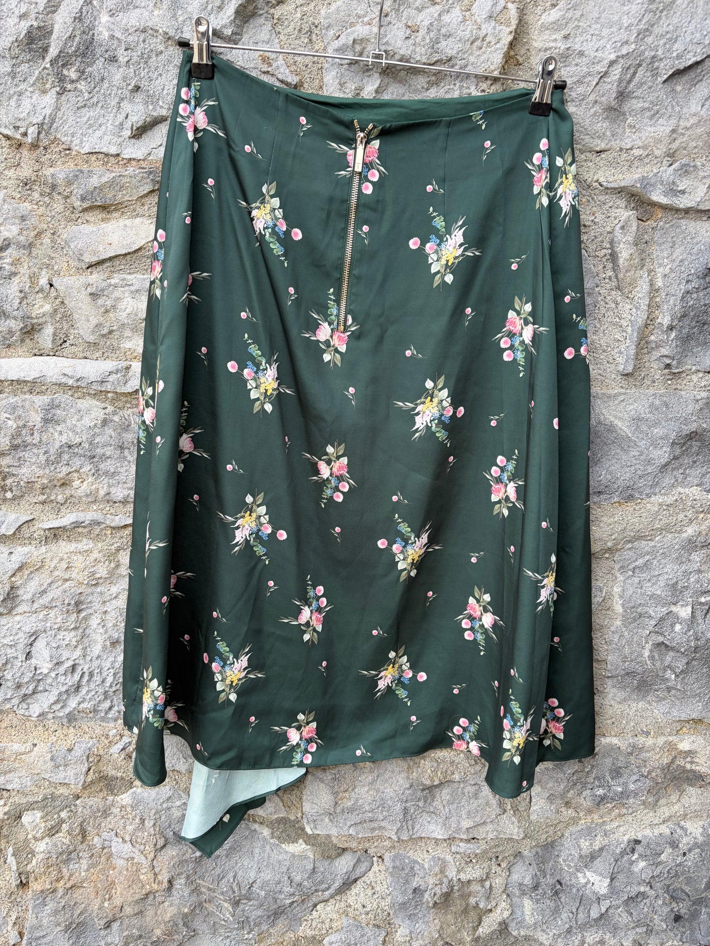 Anabell Flourish dark green skirt uk 12