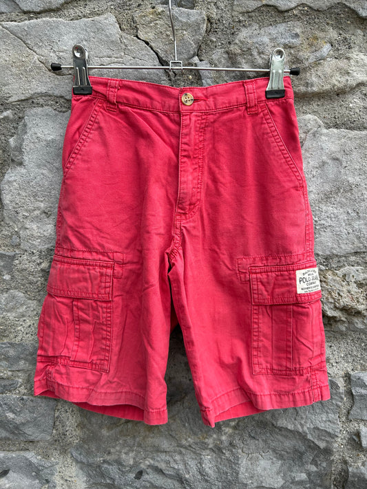 RL Red cargo shorts  6-7y (116-122cm)