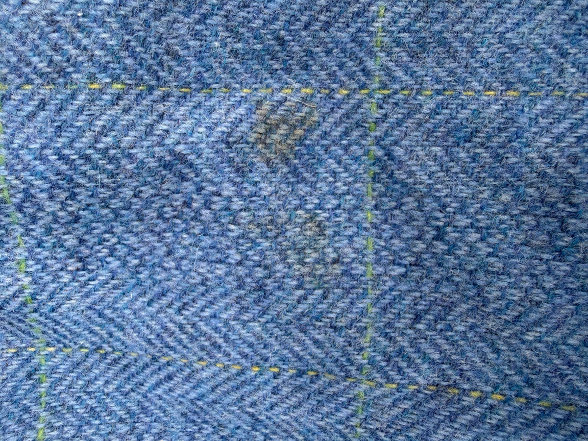 90s blue tweed jacket uk 8-10