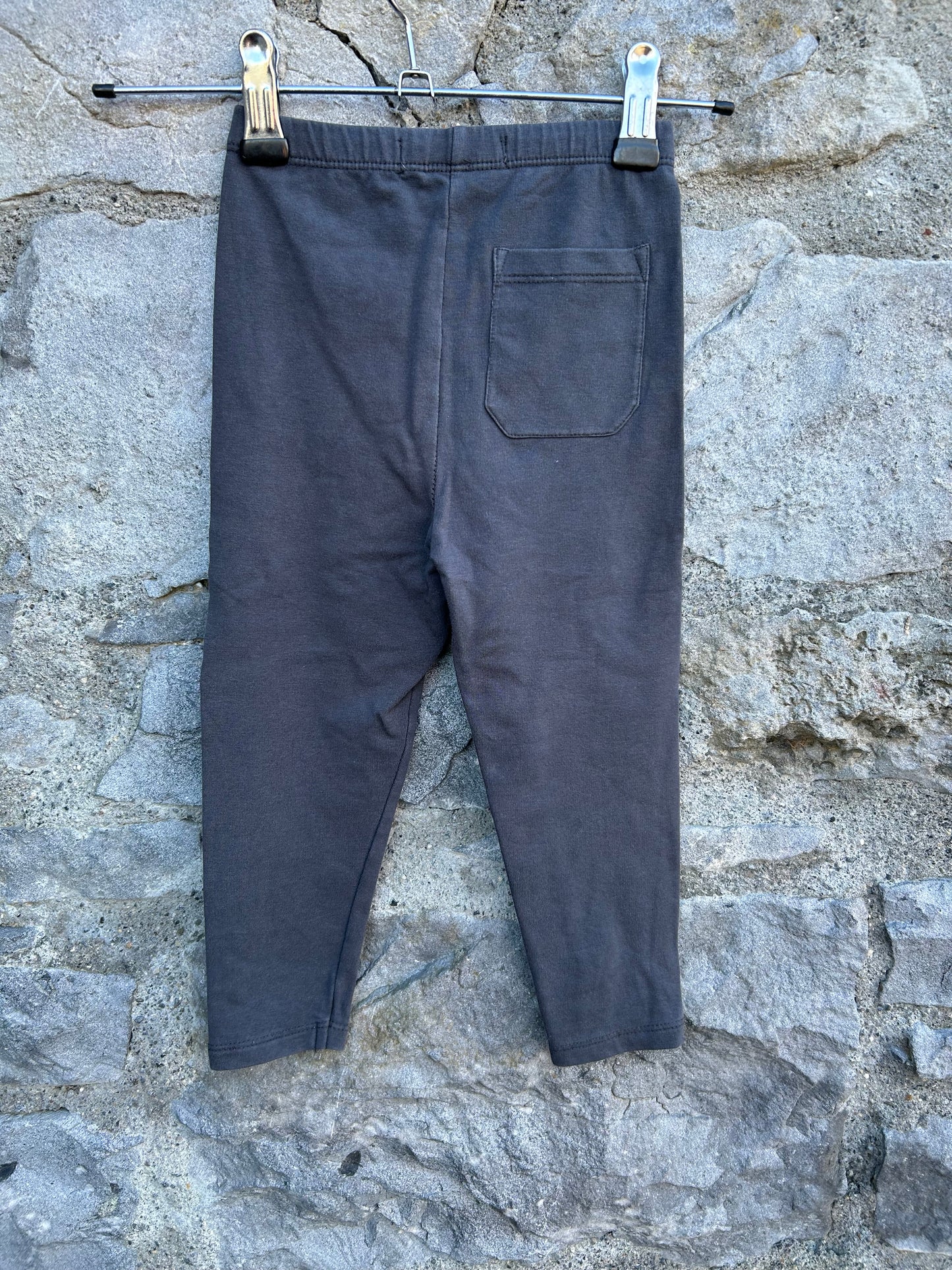 Charcoal treggings 9-12m (74-80cm)