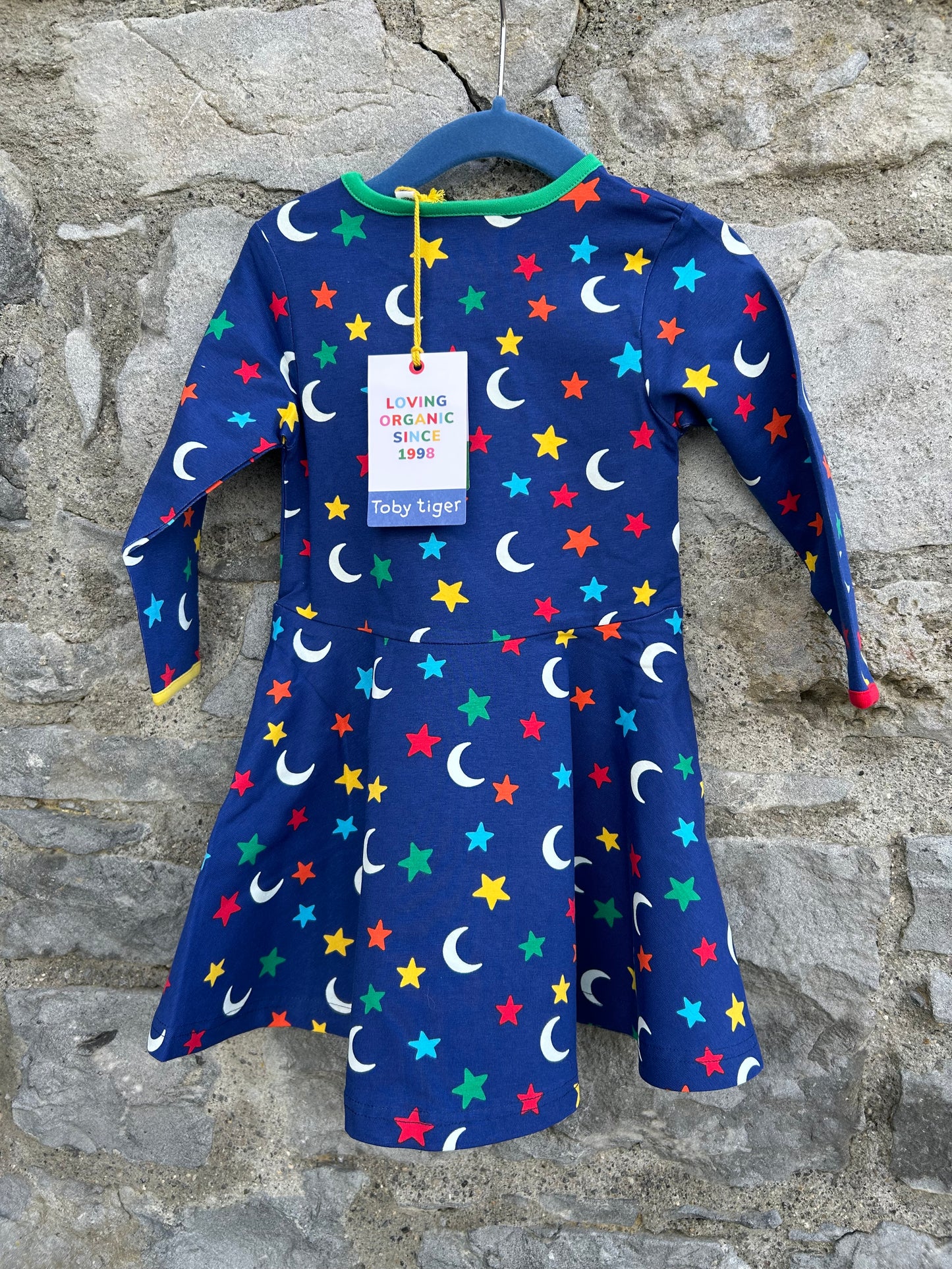 Stars blue skater dress  18-24m (86-92cm)