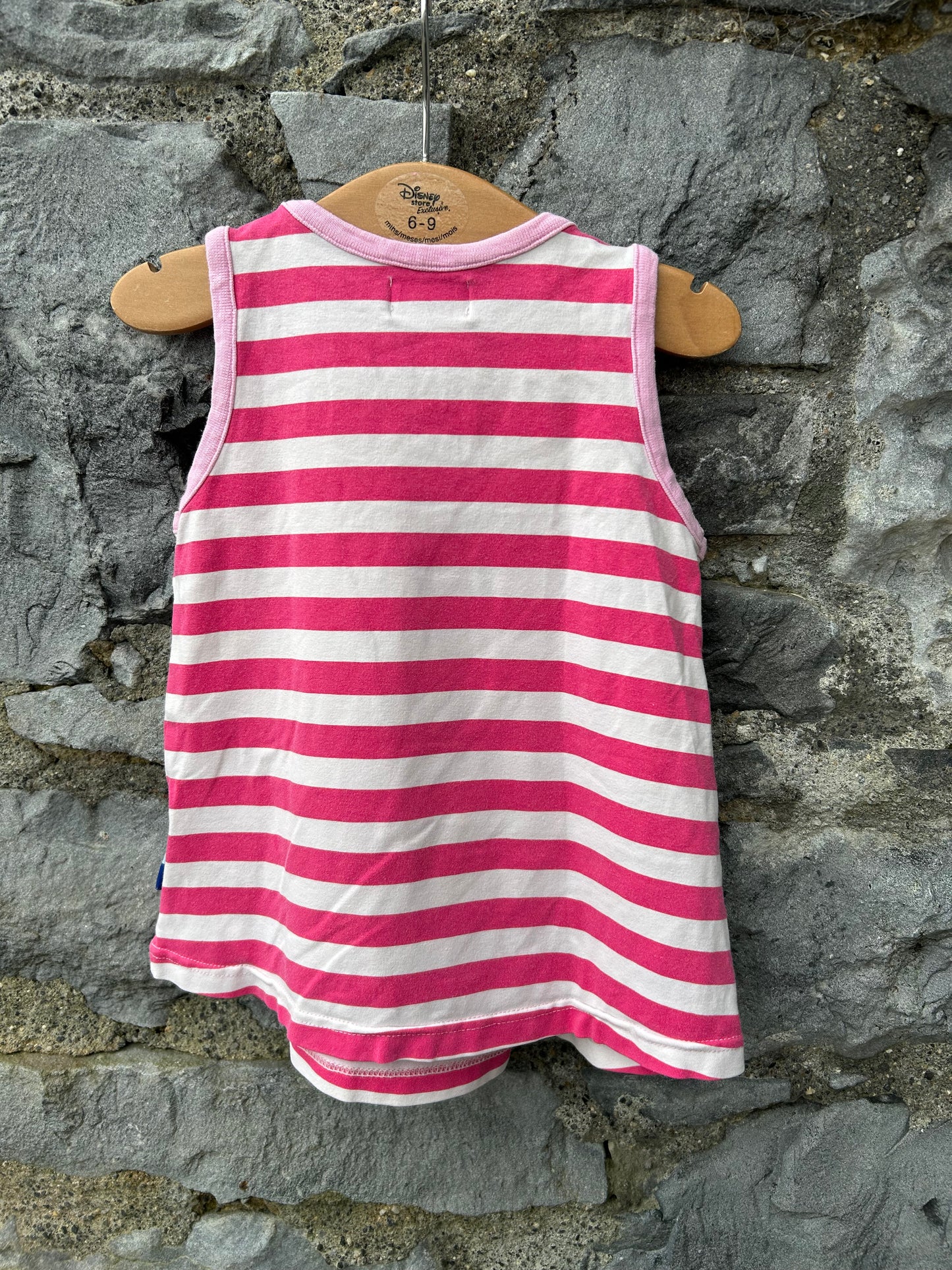 Pink stripy tunic  3-4y (98-104cm)