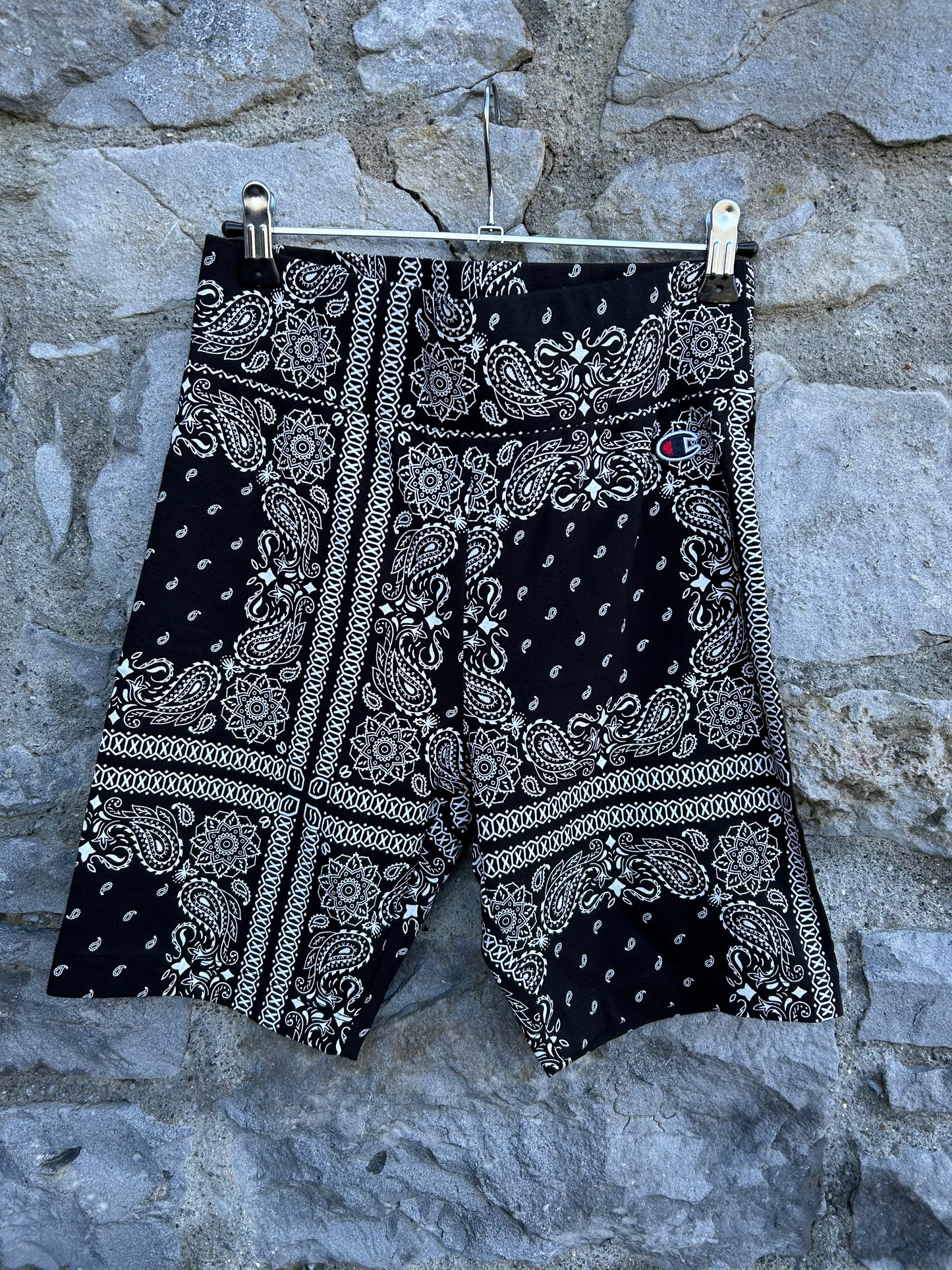 Paisley&mandalas cyclist shorts uk 12