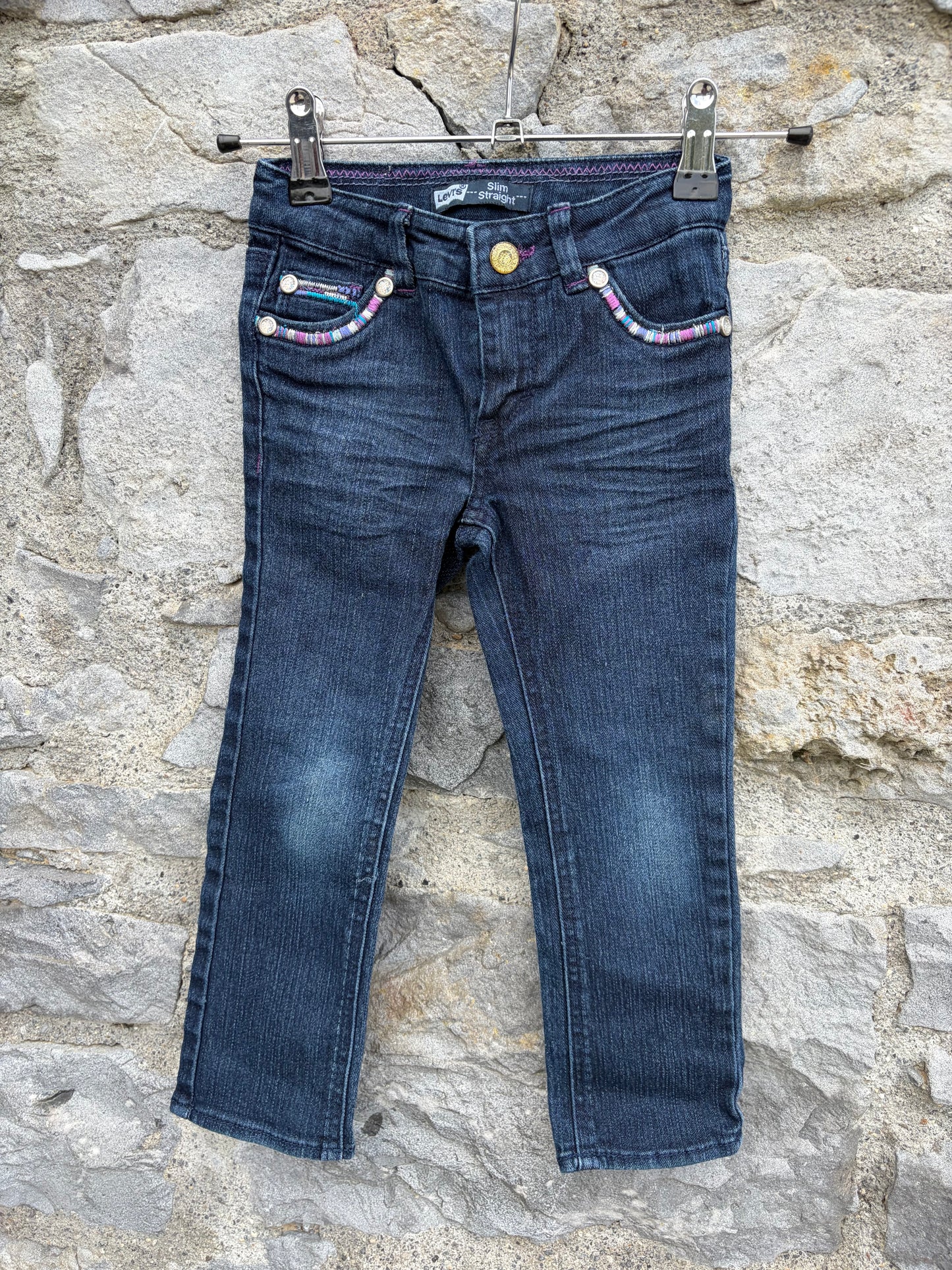 Slim fit sequin jeans  2-3y (92-98cm)