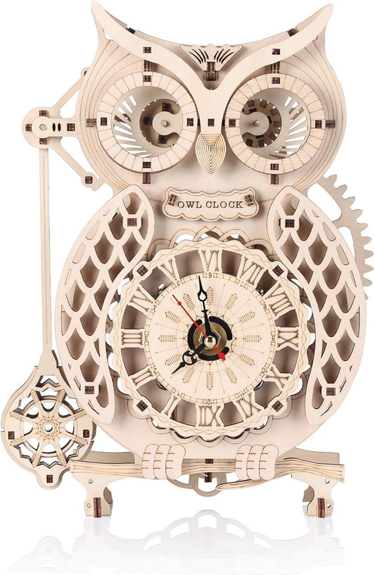 Owl clock 3D puzzle